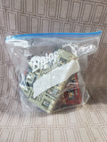 Lot of Wooden House Figurines