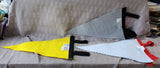 Lot of 3 Felt Mickey Mouse Triangle Flags