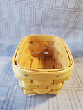 Longaberger Basket Notepad Basket