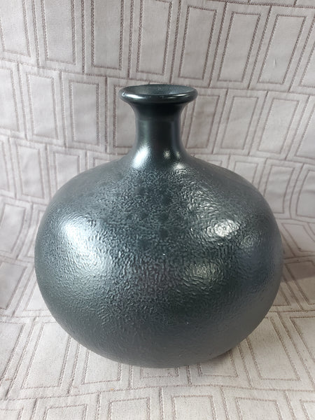 Black Ceramic Vase