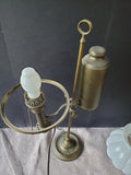 German Student Lamp Co. Brass Lamp WORKS