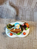 Department 56 North Pole Series "A Well Deserved Reindeer Massage" Figurine