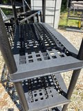 5-Tier Black Plastic Shelving Unit (two available, price separately)
