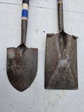 Garden Spade and 27" Shovel