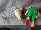 Pair of Beach House Themed Christmas Decor