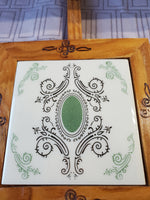 Framed Dal-Tile Mexican Ceramic Tile