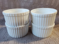Set of 4 Crate & Barrel Ramekins