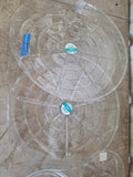 Lot of Plastic Plant Saucers- 8 Pieces