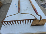 Stiff Rake and Hoe