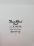 Villeroy & Boch "A La Ferme" Ceramic Cutting Board (2 AVAILABLE PRICED INDIVIDUALLY AT $14 EACH)