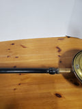 Vintage Copper, Brass, and Wooden Bed Warmer