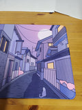 Machi Purple Night Scene Desk Mat UNUSED