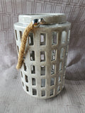 Crate & Barrel Ceramic Lantern