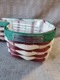 Longaberger 2014 Christmas Collection Stocking Basket
