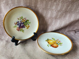 Set of 4 Hutschenreuther Selb Bavaria Fruit Salad Plates