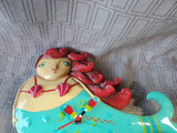Allen Designs Mermaid Pendulum Clock WORKS