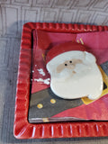 Kirkland's Ceramic Christmas Napkin Holder with Weight