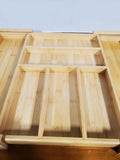 Expandable Bamboo Drawer Organizer