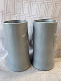 Pair of Matte Black Playboy Bunny Steins (B)