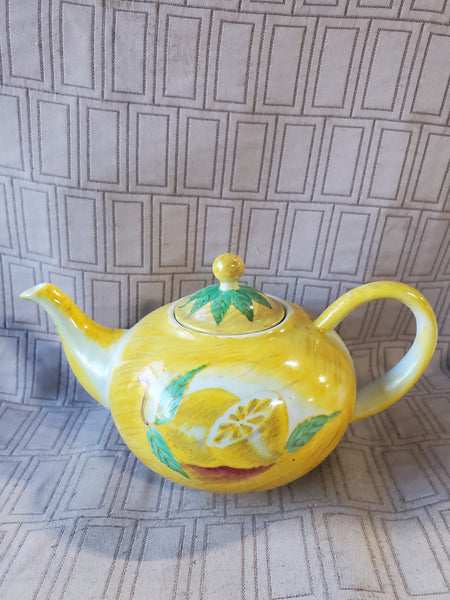 Ashby Collectors Edition Painted by Hand Lemon Teapot