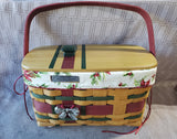 Longaberger 2008 Christmas Collection Wrap it Up Basket