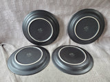 Set of 4 Bass Pro Shops Moose Silhouette Salad Plates