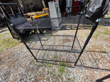 3-Tier Sturdy Black Metal (Wire) Shelving Unit (B)