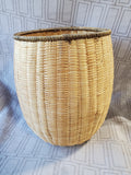 Hand Woven Bamboo Planter Basket