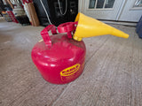 2 Gal Metal Gas Can (about 1/3 full)