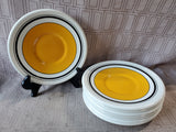 Set of 8 Mondovi Richard-Ginori Saucers