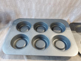 Pair of Muffin and Muffin Top Baking Pans