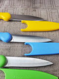Set of 3 Progressive Multi-Colored Paring Knives
