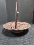 Bronze Tone Metal Basket