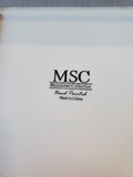 2 Piece MSC Ceramic Dish Lot