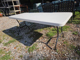 NorthPole Sturdy Folding Table (two available, priced separately)