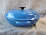 Le Creuset 30 Blue Enamel Braiser
