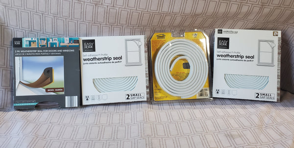 Lot of Self-Adhesive Weatherstrip Seals