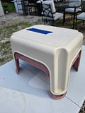Two Plastic Step Stools (A)
