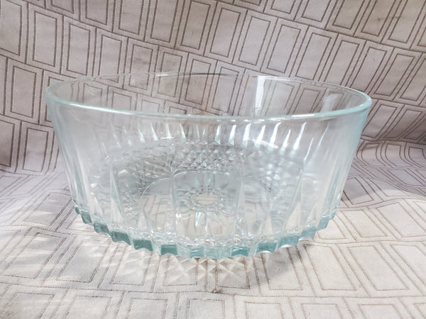 Arcoroc France Glass Serving Bowl