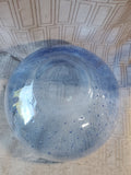 Blue Bubble Glass Mixing Bowl