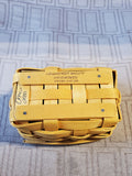Longaberger Basket Notepad Basket