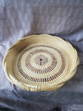 Round Woven Sweet Grass Basket