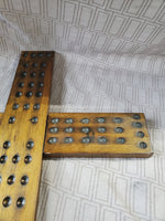 Handmade Wooden Aggravation Marble Game