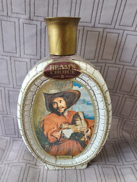 (B) Jim Bean's "The Bag Piper" Bottle