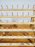 June Tailor Small Wooden 60 Spool Thread Rack
