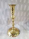 (B) Brass Candlestick Holder