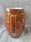 Barrel Pottery Jug