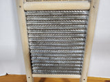 Vintage Columbus Washboard Co. Wood and Metal Washboard