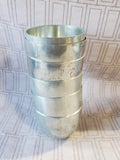 (A) 6 Piece Lot of Assorted Pewter Jefferson Cups