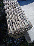 Pair of Broyhill All Weather Wicker Swivel/Rocking Chairs